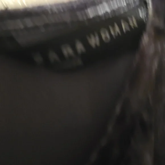 Zara Women’s Green Gray Velvet Crushed Dress Key Hole Size Small - Picture 4 of 6